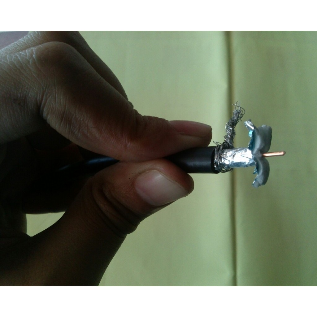 Kabel Coaxial BELDEN RG6 9116S untuk Antena TV &amp; CCTV per meter