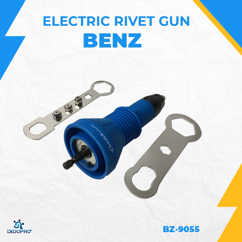 BENZ BZ-9055 Adaptor Tang Rivet Mesin Bor - Ripet Gun Elektrik Adapter