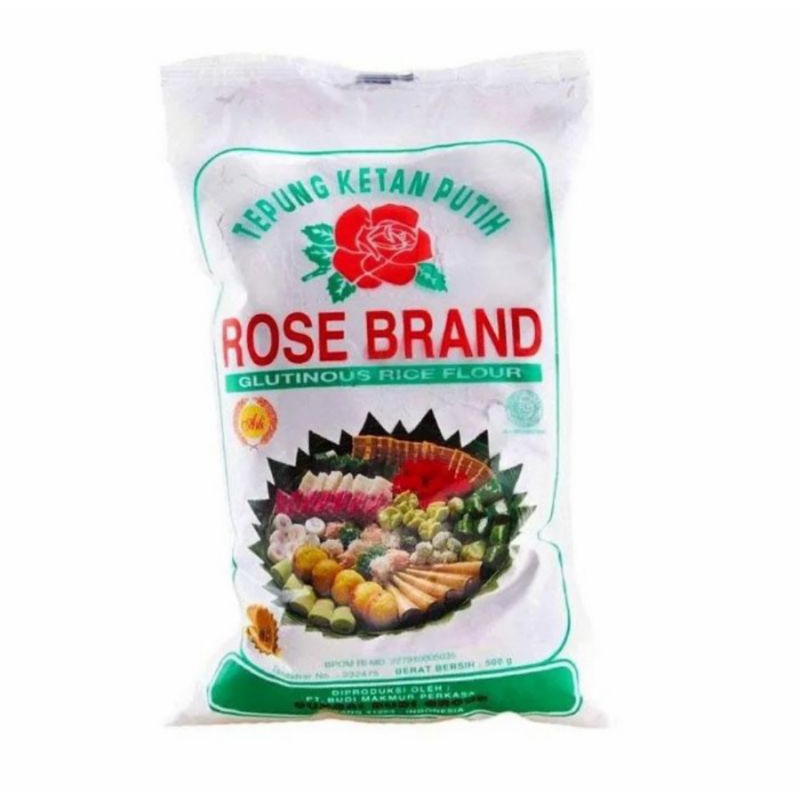 

ROSE BRAND TEPUNG KETAN PUTIH 500 GR
