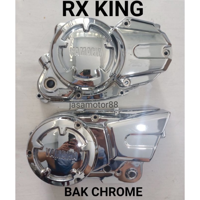 BAK BLOK KOPLING MAGNIT KANAN KIRI RX KING CHROME KILAT