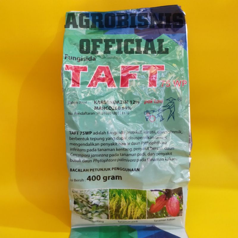 FUNGISIDA TAFT 75WP 400 GRAM