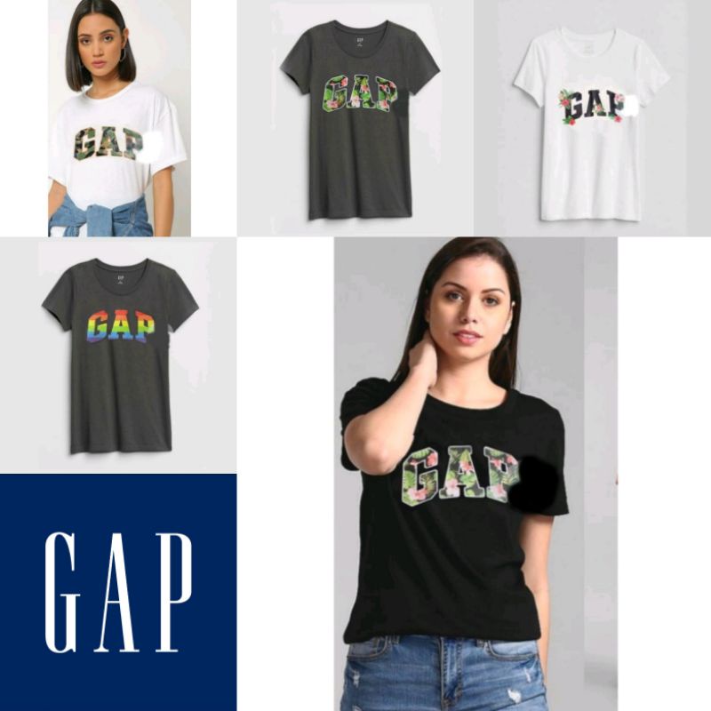 Kaos Wanita Dewasa GAP (XS, S, M, L, XL)