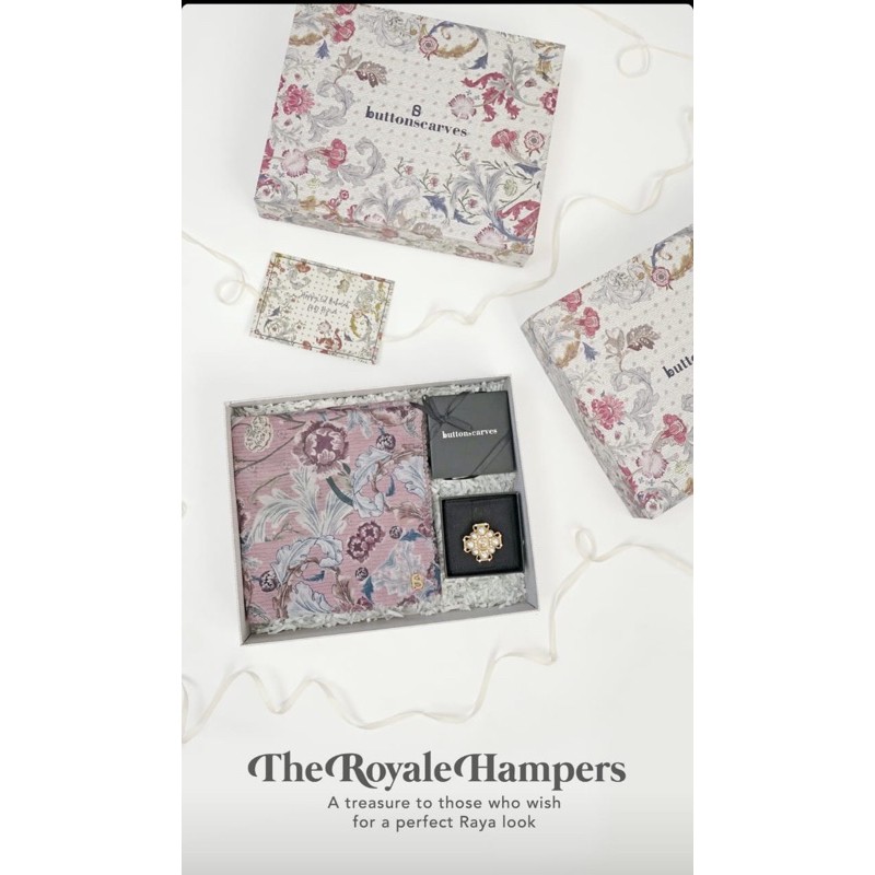 Buttonscarves The Royal Guzel Hampers