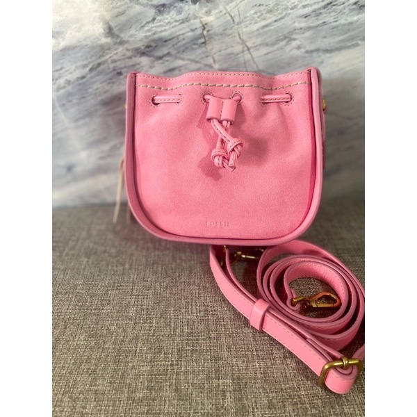 fossil Palmer Convertible Belt Bag Pink