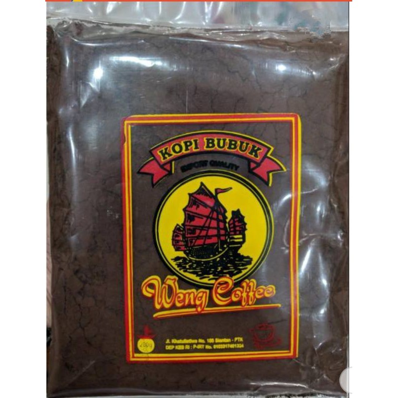 

Weng Coffee / Kopi Bubuk Weng Coffee 500gr