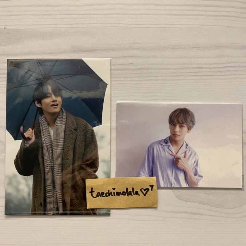 bts V kim taehyung broadcast dna official (bc dna tae) & photoset 4x6 winter package winpack 2020 he