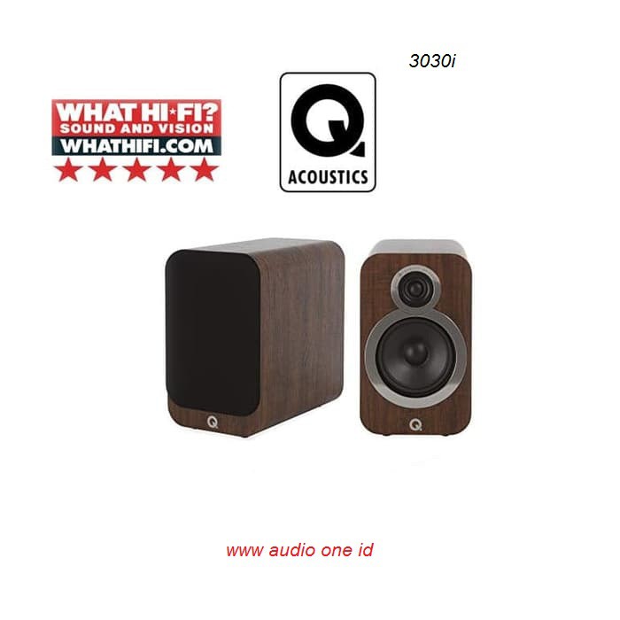 Q Acoustic 3030i Speaker Bookshelft For Home Theater dan Music Stereo