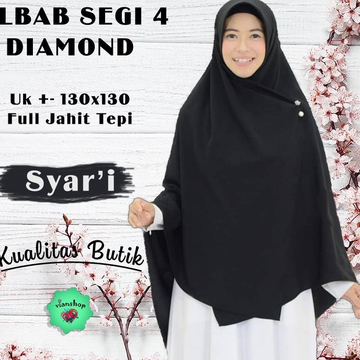 NEW PRODUCT 9929 hijab segi empat syar i jumbo size 130x130cm,bahan diamond,jilbab segiempat, ㅀ