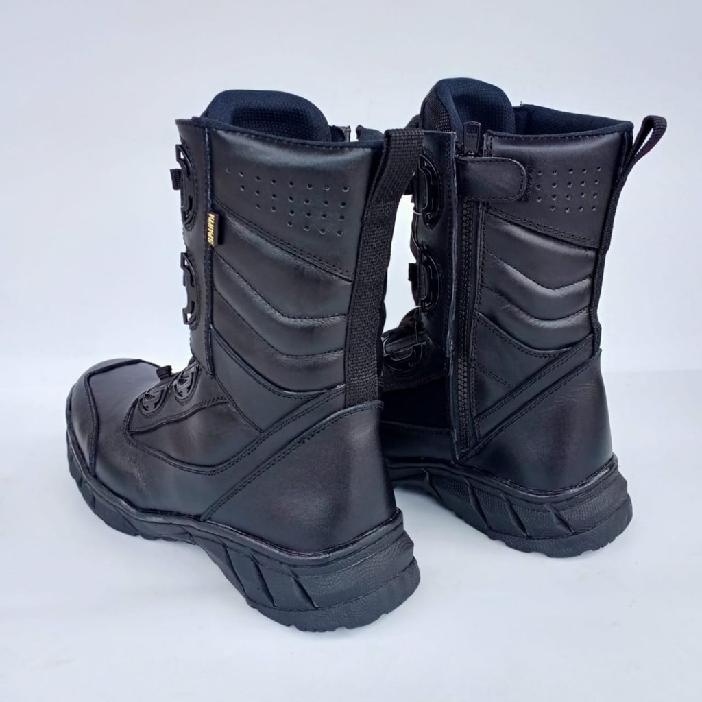 SEPATU PDL TALI PUTAR FULL KULIT SAPI ASLI MERK SPARTA SEPATU PDL DINAS LAPANGAN TNI POLRI SECURITY