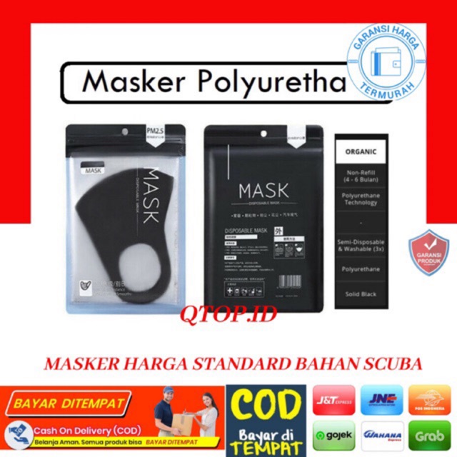 Masker Pitta Penutup Mulut Anti Polusi SB / Masker Arax Pitta