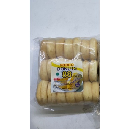 Donat Kentang Lembut Merk 88 isi 21