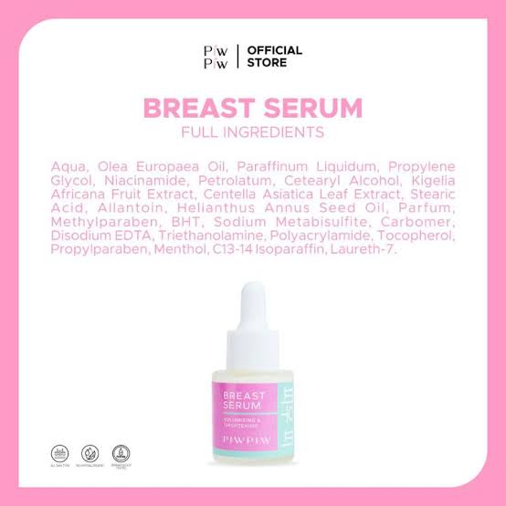 (BEST+BISA COD)Piw Piw Serum Breast Pembesar Payudara Breast Care Kencang Terlaris Terbaik -LazuardiStore