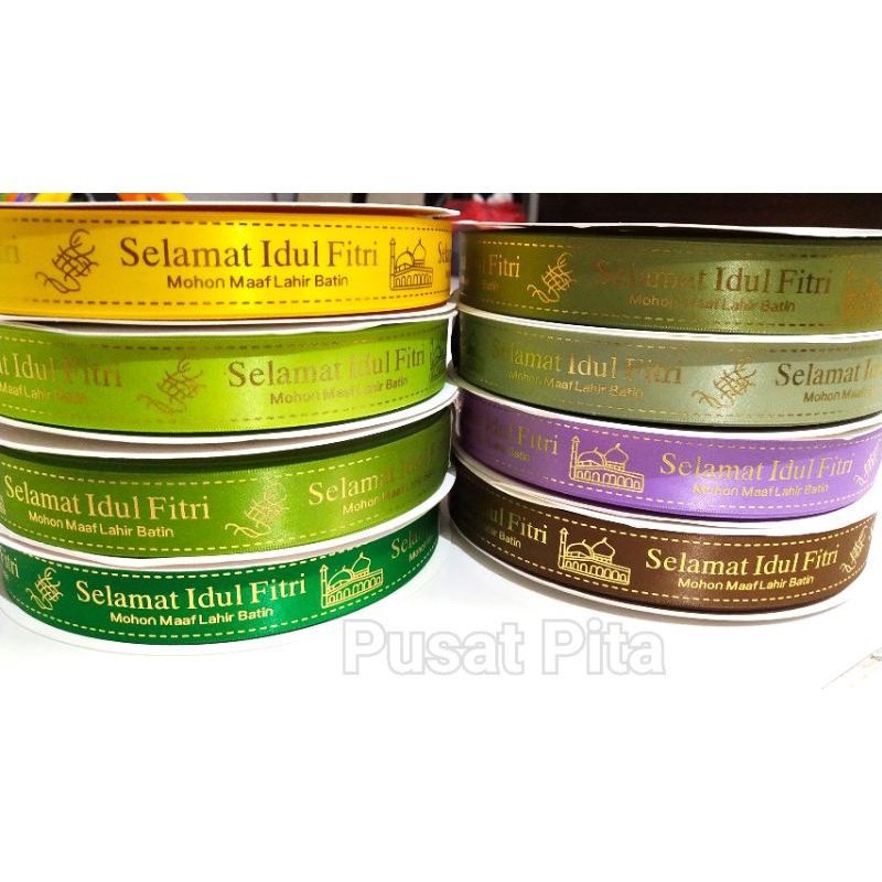 

pita idul fitri 2.5cm Rp 6.000/meter