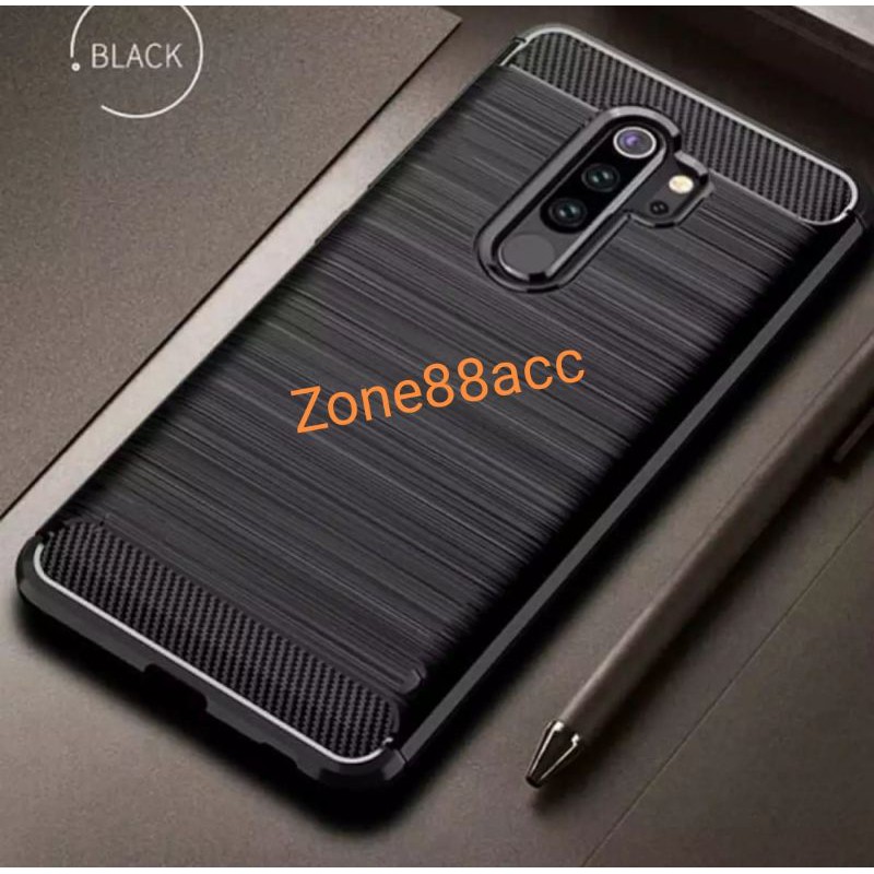 Softcase A52 A72 A92 A5 2020 A9 2020 A15 A15S OPPO Ipaky Carbon Fiber Case Silicon Casing