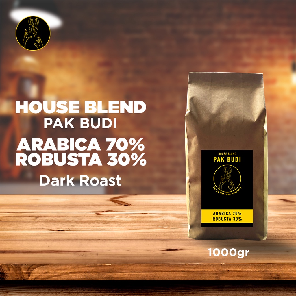 

House Blend Kopi Susu - Pak Budi - 1KG