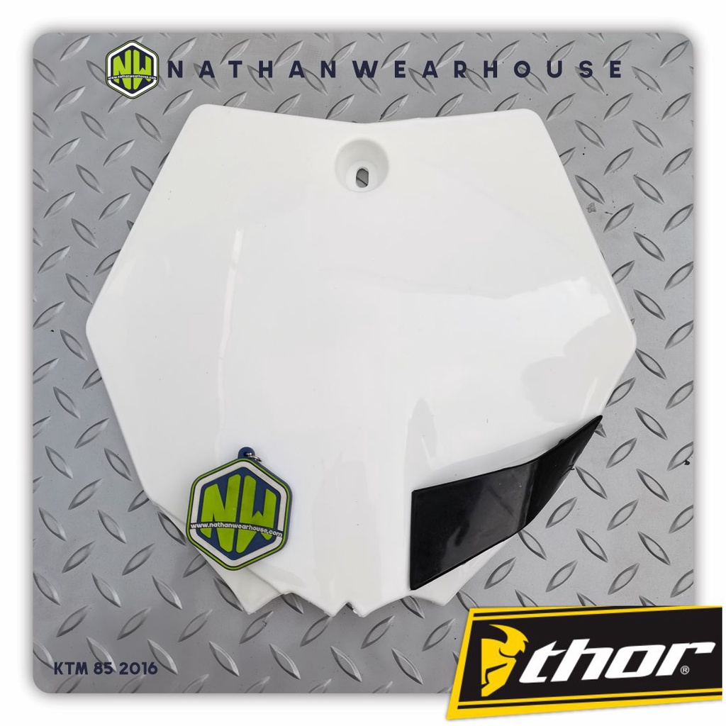 Cover Plat Tempat Papan Nomor Nomer Depan KTM 85 2016 SIXDAY SIX DAY THOR