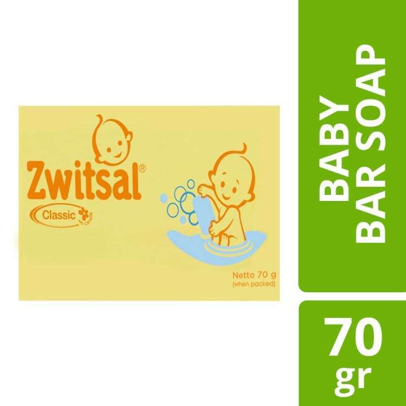 ZWITSAL BABY SOAP CLASSIC 70GR ISI 4 / SABUN BAYI