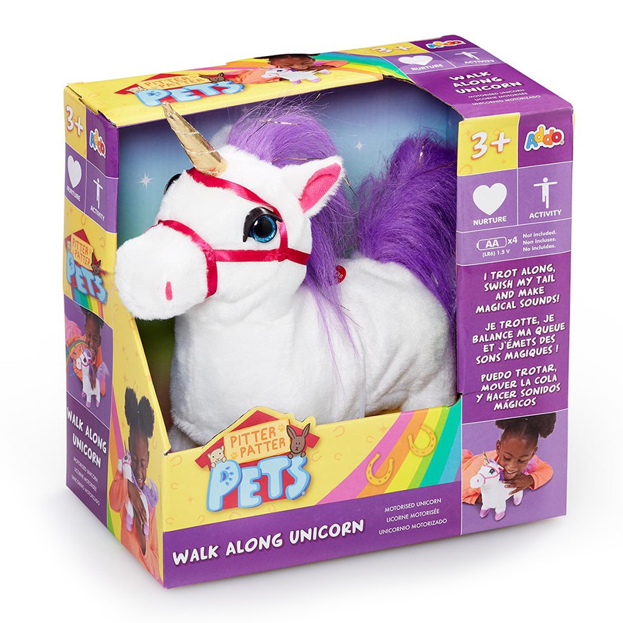 Pitter Patter Pets Walk Along Unicorn