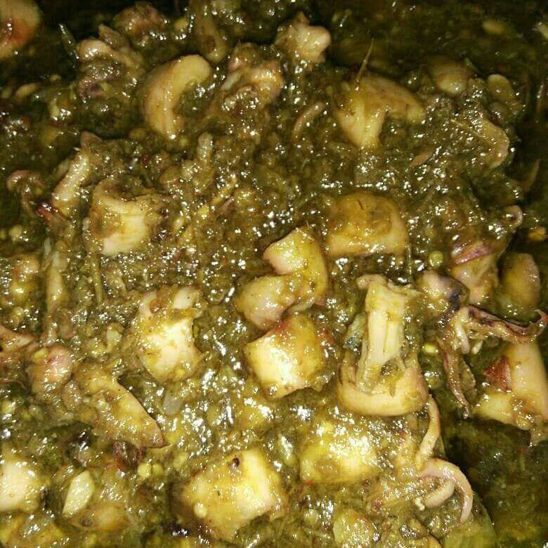 

Cumi sambel ijo
