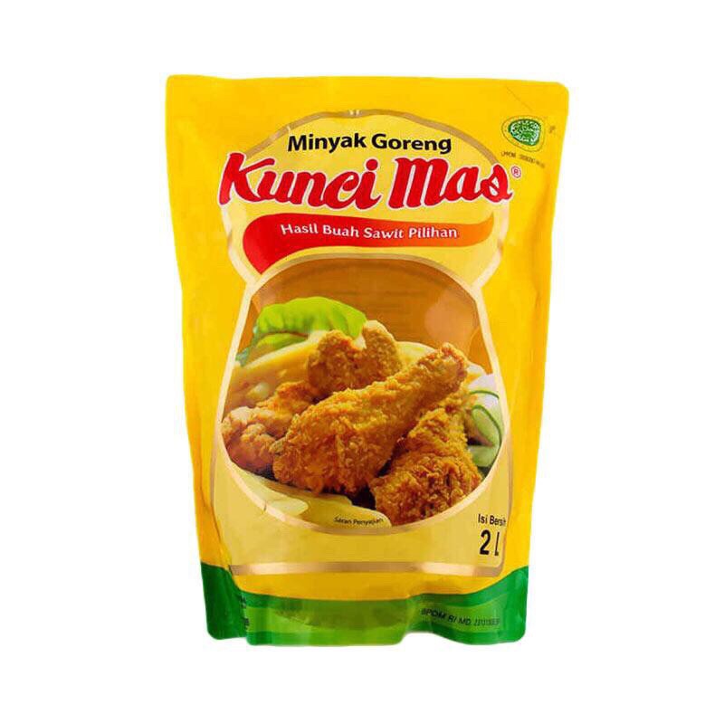 

Minyak goreng Kunci Mas 2 liter