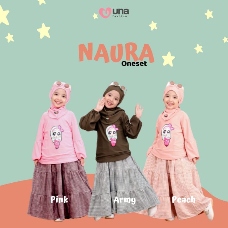 Oneset anak Naura by Una Fashion