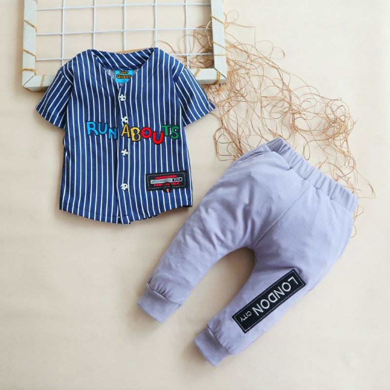 Setelan Saint queen Runabouts 6M-2,5th (BISA COD) Set Saint queen murah