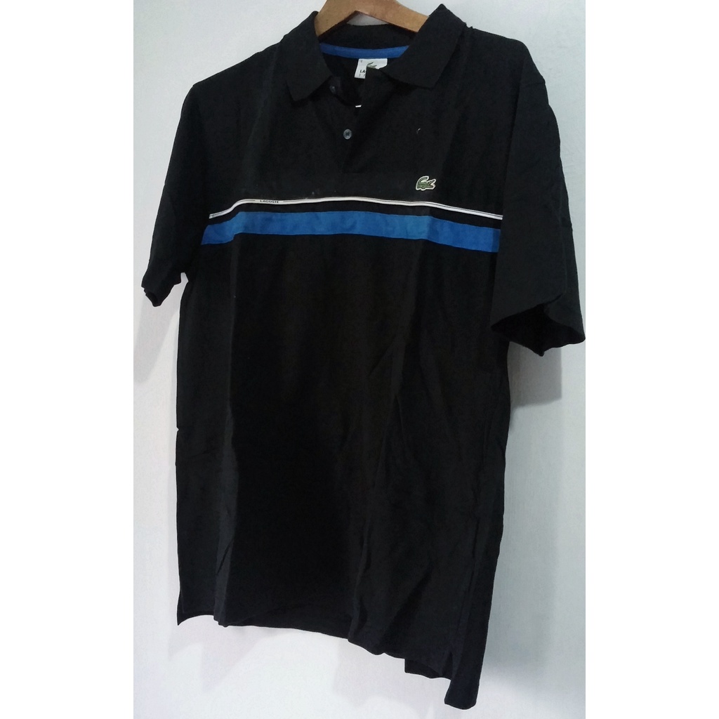 COD - Baju Lacoste Ori Model Polo shirt Size XL