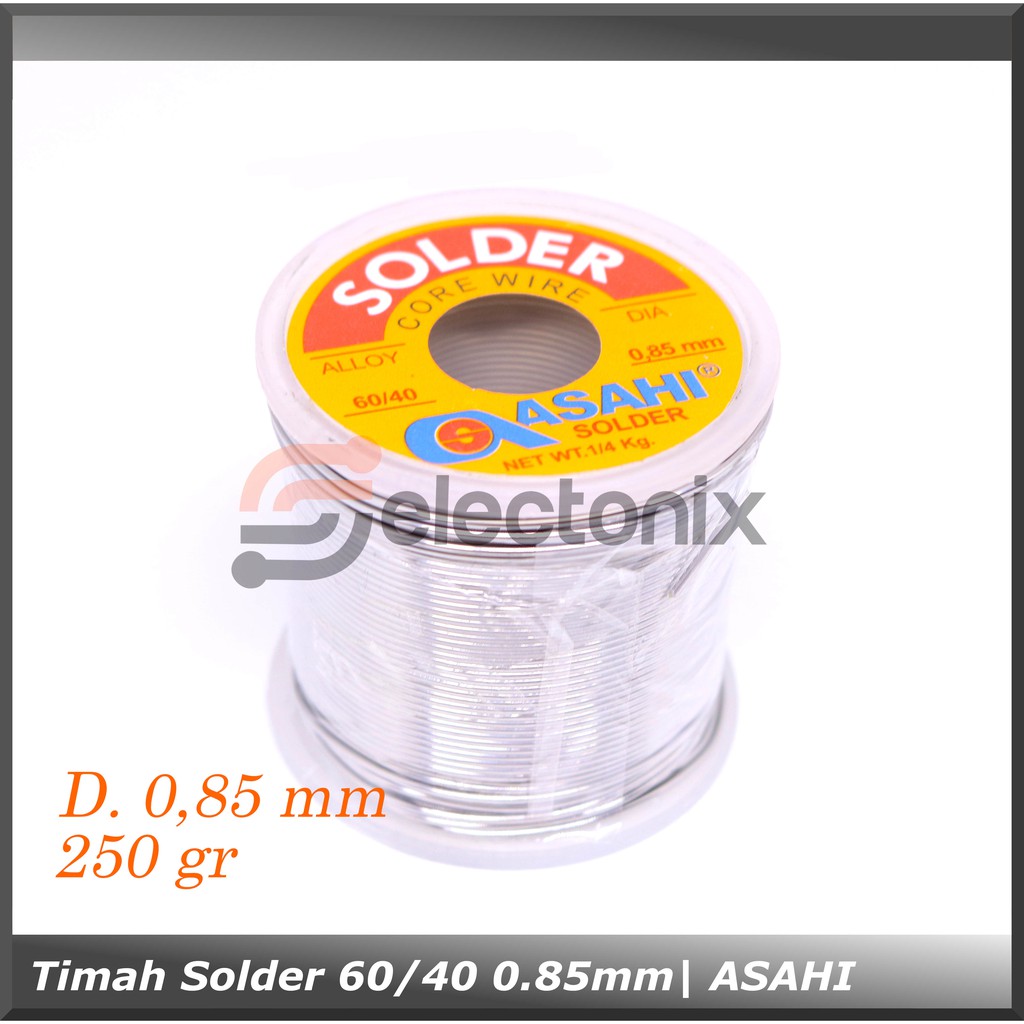 Timah Solder 0.85mm 60/40 250gr | ASAHI