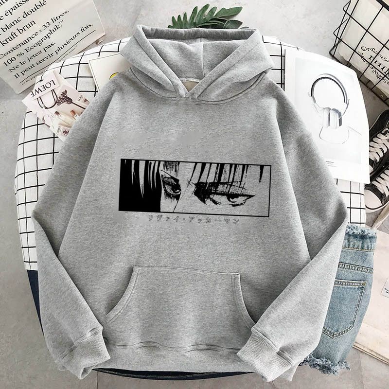 Sweater ATTACK ON TITAN Oblong / Hoodie LEVI ACKERMAN Jumper