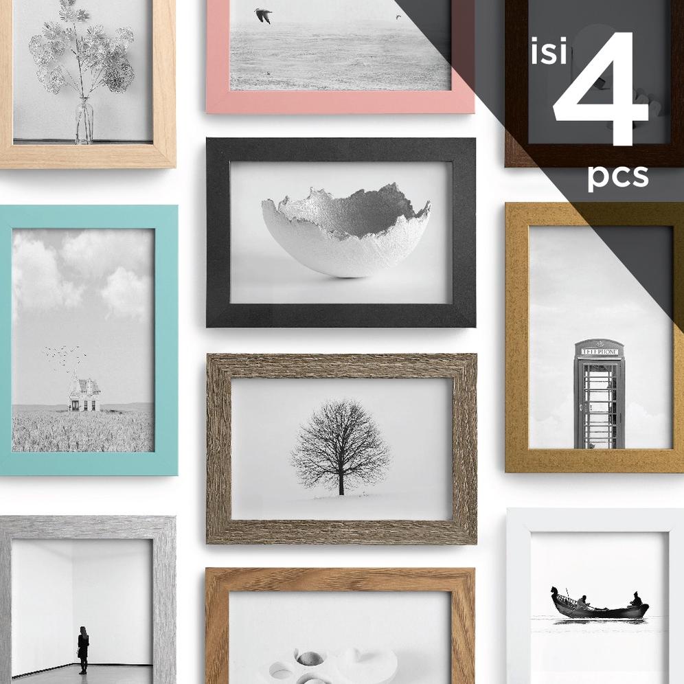 PICORA ALTO 4R (10X15CM) PIGURA FRAME BINGKAI FOTO - ISI 4 PCS TERLARISS...,,,,,