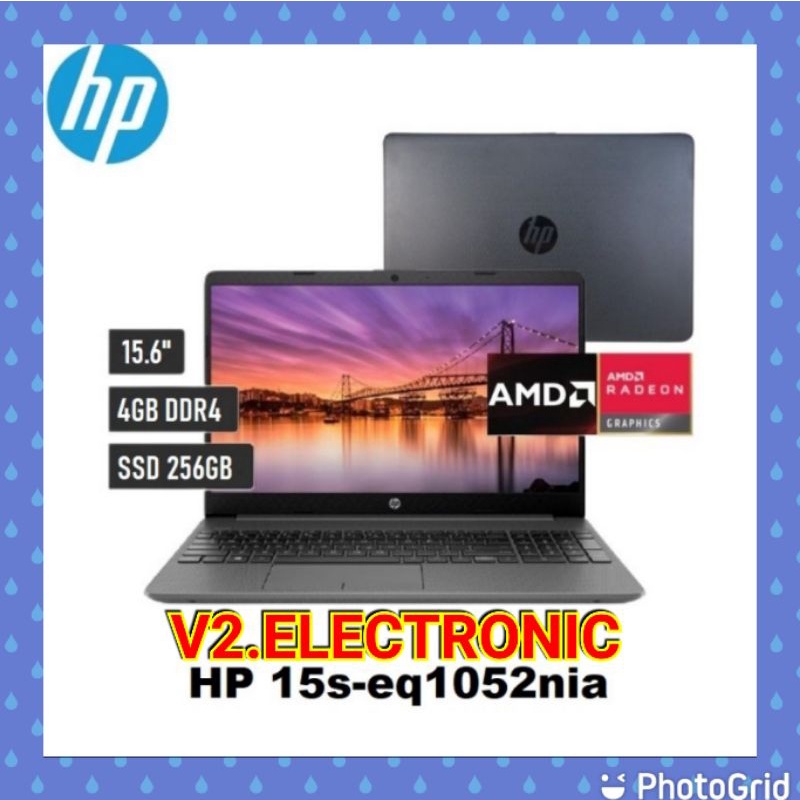 Laptop HP 15s-eq1052nia AMD 3020e | RAM 4GB | SSD 256GB | Windows 10