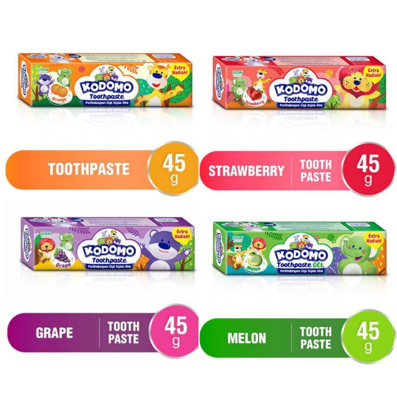 KODOMO PASTA GIGI 45GR