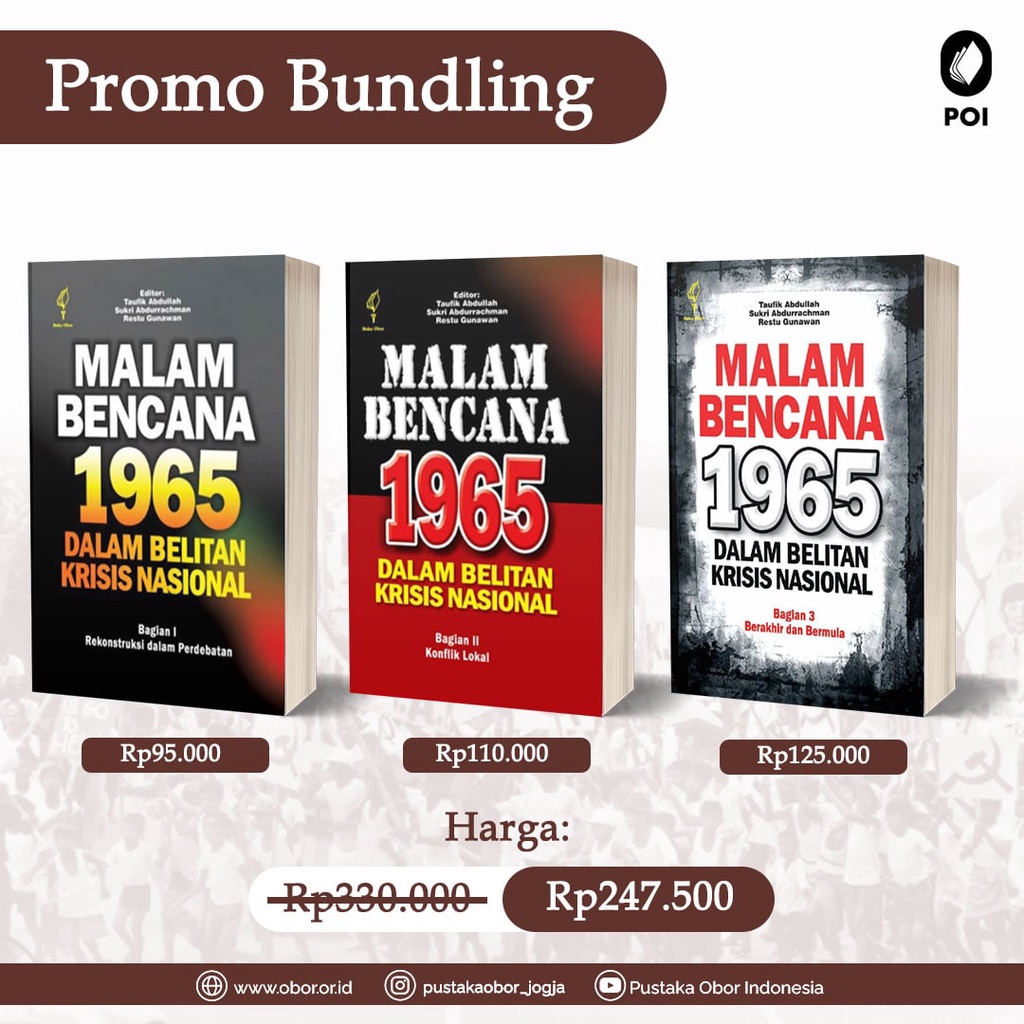 Promo Bundling MALAM BENCANA 1965 - Dalam Belitan Krisis Nasional