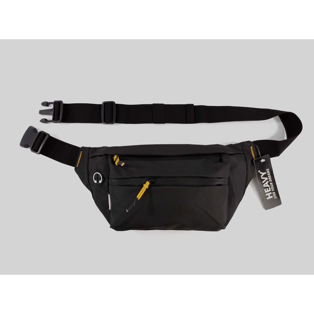 Heavy Tas selempang anti air - tas waistbag tahan air waterproof - tas pria pnck-1038