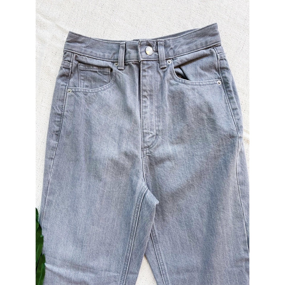 celana  uniqlo gu denim pants celana