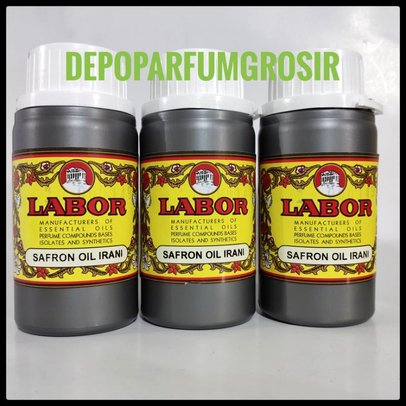 BIBIT PARFUM MURNI SAFRON OIL IRANI BY LABOR SEGEL