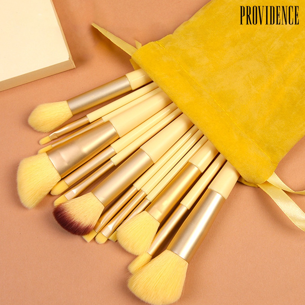 Providence 13pcs / Set Brush Foundation / Concealer / Bedak Ringan Untuk Makeup / Kosmetik Wanita