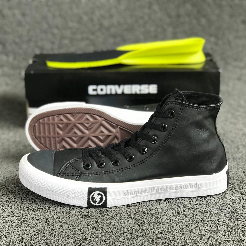 Sepatu Converse Undefeated High Piu Black