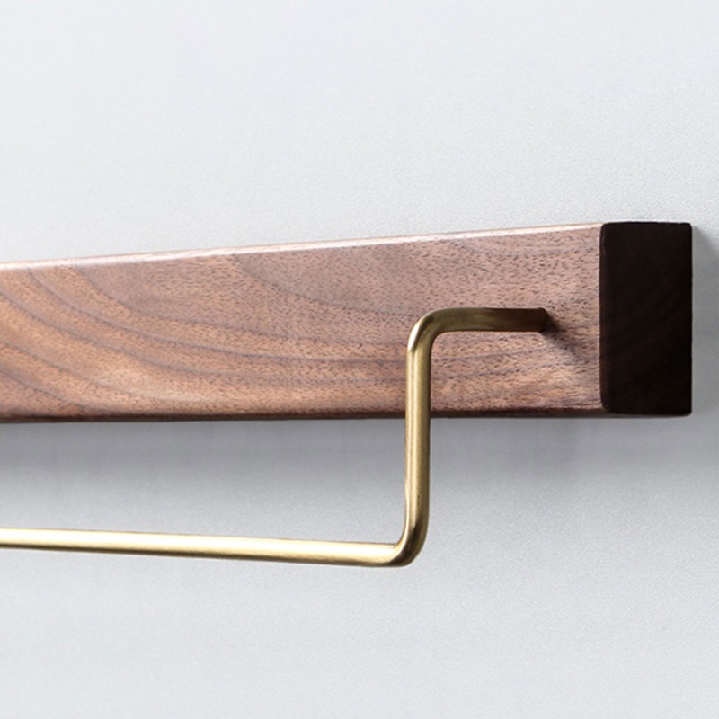 Rak Holder Penyimpanan Handuk Bahan Kuningan Tahan Air Untuk Kamar Mandi