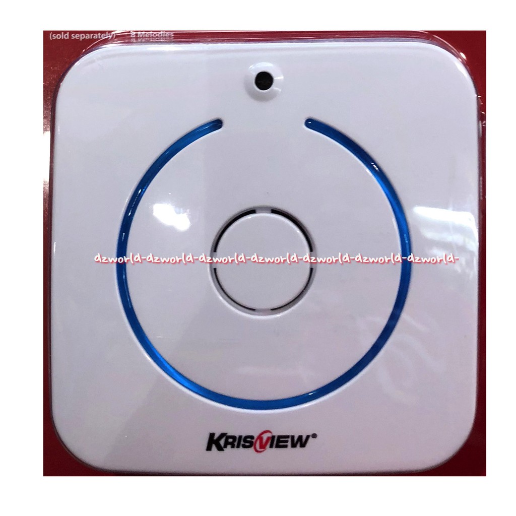 Krisview Optical Induction Door Chime Sensor Gerak Bel Pintu Alarm Sensor Detector