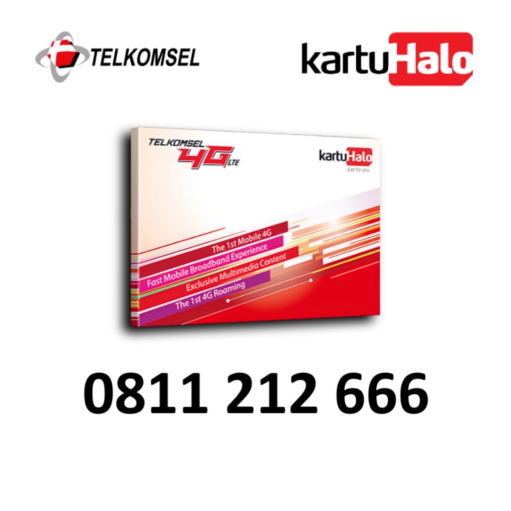 Kartu Halo 10 Digit Triple 0811 212 666
