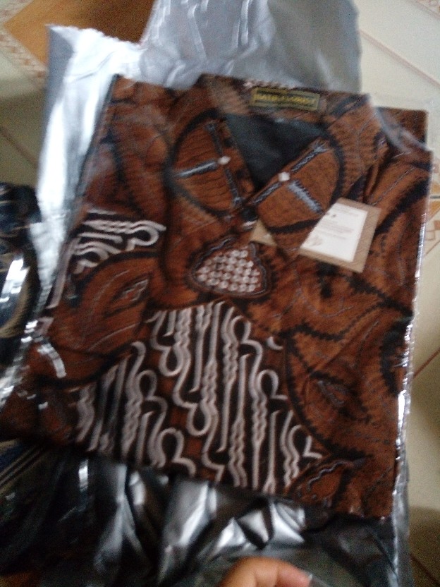 Ardinata Kemeja Batik Pria Full Furing Bahan Katun Sragenan