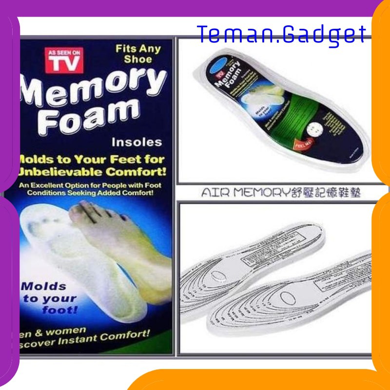 TG-FC002 Sol Sepatu Memory Foam 1 Pasang - L3