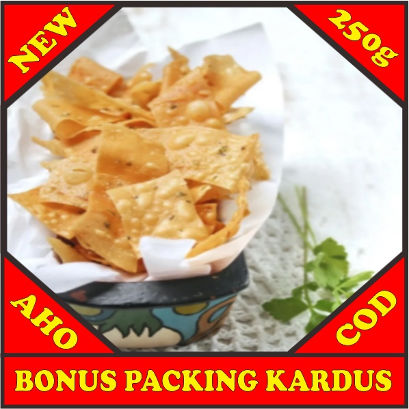 

Pangsit Bawang 250gr - Aho Snack