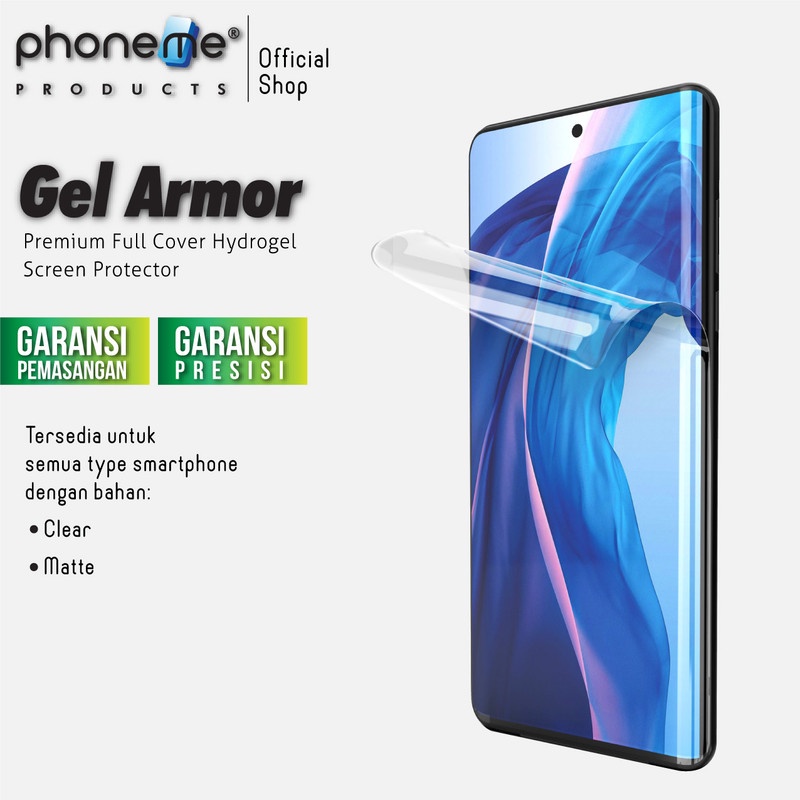 PhoneMe Motorola One Fusion - Isi 2 Gel Armor Premium Hydrogel