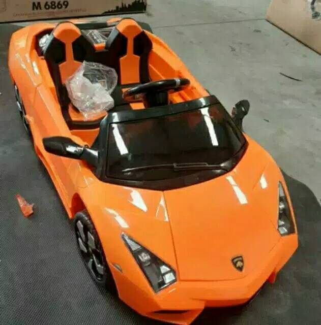 MOBIL AKI LAMBORGHONI 6869 LAMBORGHINI~MAINAN ANAK FREE_ONGKIR_SE_JAWA