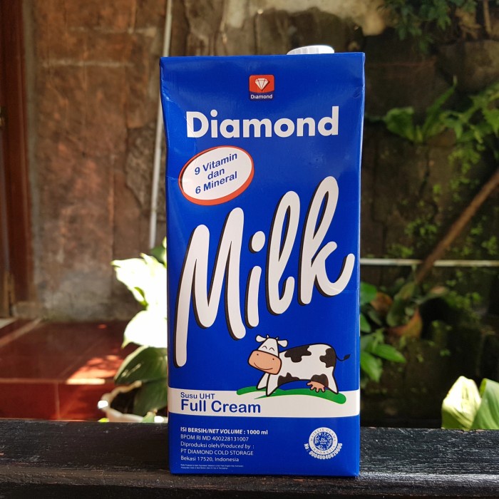 

Ee5041F10 Susu Uht Diamond Full Cream Isi 1 Liter 6Gggdddv