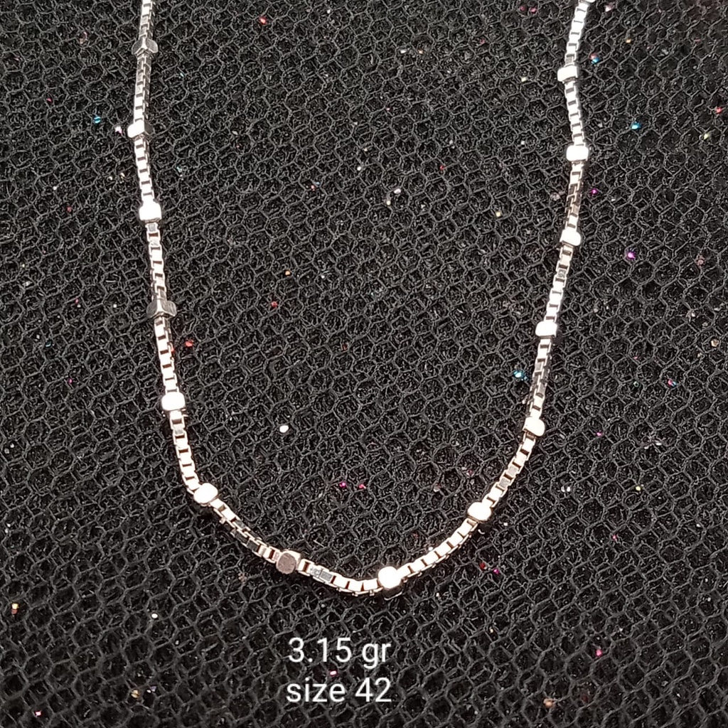 Kalung Emas 17K - 3.15  gr Kadar 750 - 187