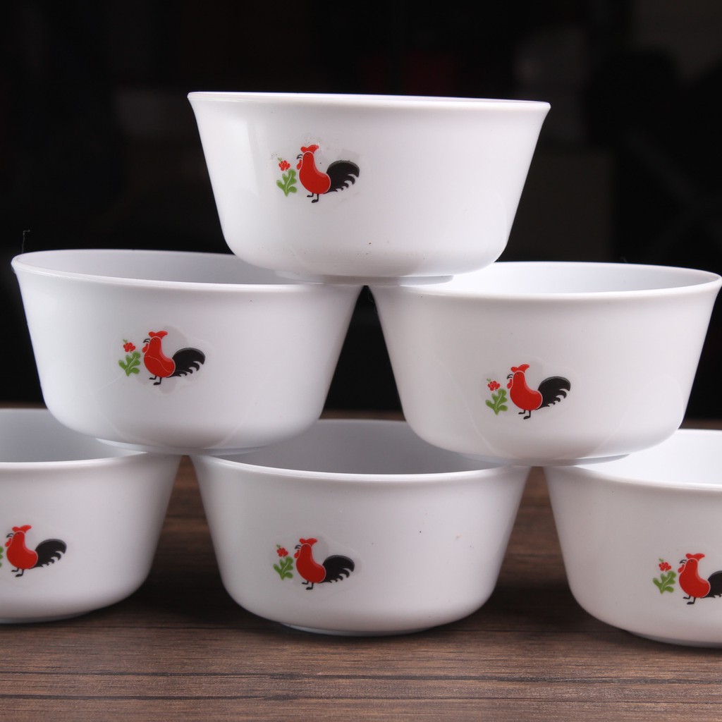 KOBOKAN/MANGKOK AYAM PLASTIK MUNGIL 10CM