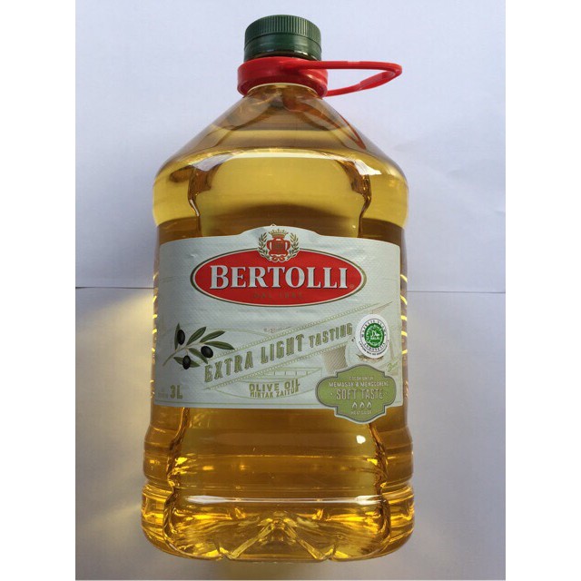 

BERTOLLI EXTRA LIGHT OLIVE OIL 3L MINYAK ZAITUN